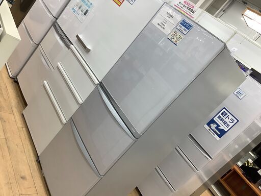 安心の6ヵ月保証付き！TOSHIBA(トウシバ)の3ドア冷蔵庫のご紹介！