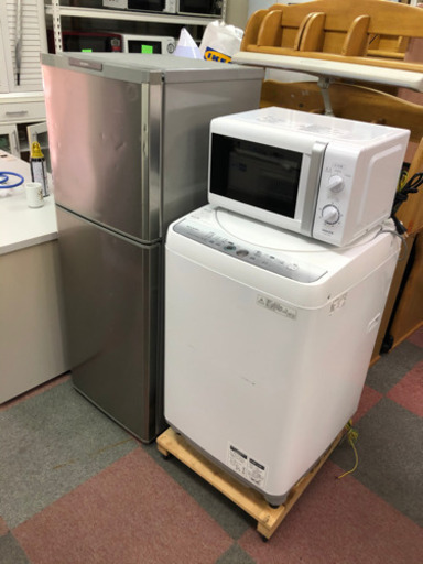 激安家電3点セット大阪市内配達無料⭕️保証付き