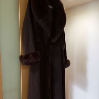 【ネット決済】茶色ロングコート
