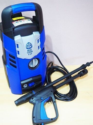 【苫小牧バナナ】アノービリバベリー/AR 家庭用 高圧洗浄機 50Hz/60Hz共用 BLUE CLEAN 117 ブルー 中古 動作確認済み 元箱あり♪