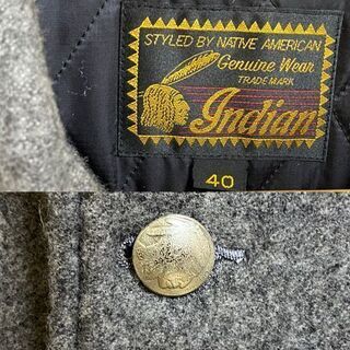 東洋 インディアンモーターサイクル ウールブランケットジャケット