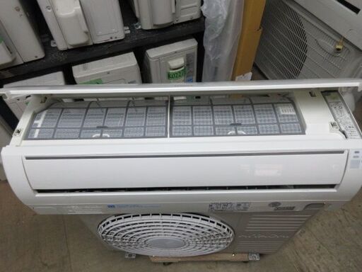 K02338　日立　中古エアコン　主に6畳用　冷2.2kw／暖2.2kw