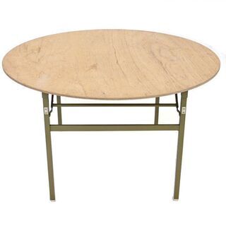 【ネット決済】ダイニングテーブル　シンプル　丸　折り畳み　テーブ...