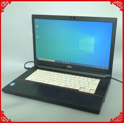 在庫処分 送料無料 高速SSD搭載 ノートパソコン 中古良品 15.6型 富士通 A574/M 第4世代Core i5 8GB DVD-ROM 無線LAN Bluetooth Windows10 LibreOffice