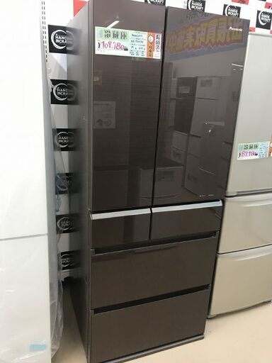 【引取限定】パナソニック　608L冷蔵庫　NR-F610PV　中古【うるま市田場】