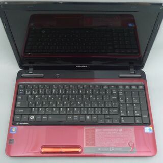 在庫処分 送料無料 1台限定 新品SSD搭載 レッド色 ノートパソコン 中古良品