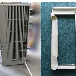 札幌市内配送可能】ハイアール 窓用エアコン JA-16U 2020年製 枠