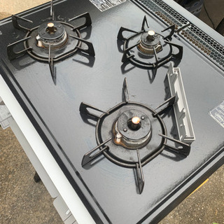 ハーマン ビルトインガスコンロ 三口 プロパンガス用