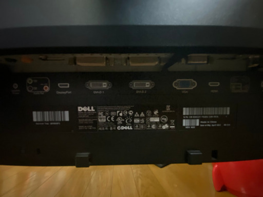 美品！早い者勝ち！DELL モニター　27インチ