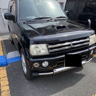 値下げ　車検取得　平成18年式　パジェロミニ4WD　VR　純正レ...