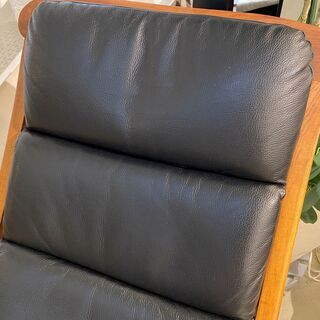 チェア パーソナルチェア イス 椅子 ブラック 折り畳み式 中古品の通販 