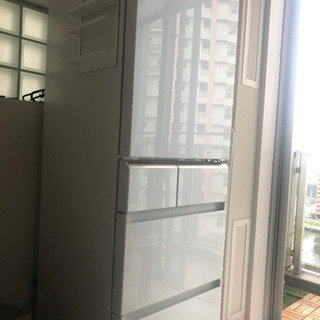 パナソニック　冷蔵庫 PANASONIC NR-E414GV-W
