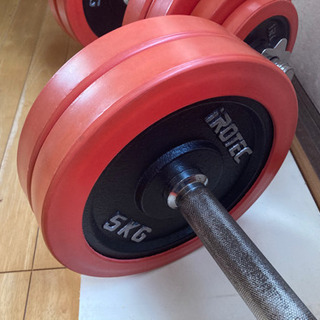 IROTEC（アイロテック）ラバーダンベル 60KG セット/ダンベル ダンベル