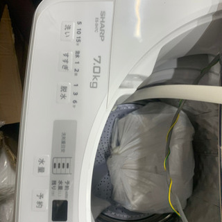 2019年製　sharp 7.0kg.   ES-SH7C-N