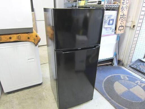 ハイアール 2ドア 冷蔵庫 130L 2020年製 JR-N130A 百四十Lクラス Haier ブラック 札幌市 中央区 南12条店