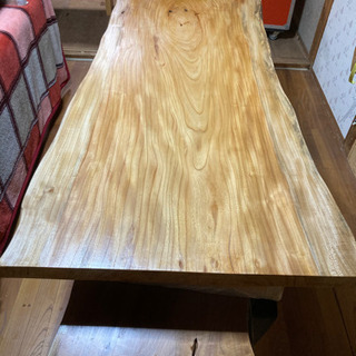 欅 175.5×max90. min82 銘木天板