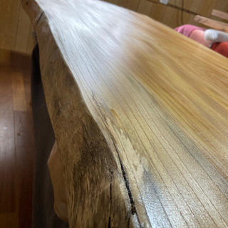 欅 175.5×max90. min82 銘木天板