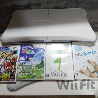 【ネット決済】Wii本体（RVL-001JPN）一式とバランスW...