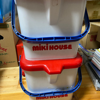 miki HOUSEのバケツ 2箱