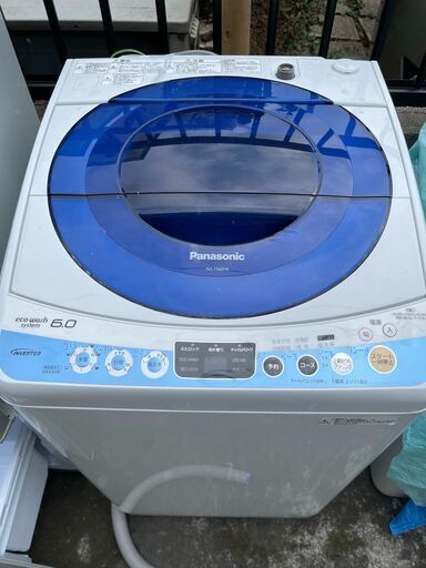 当日翌日配送可■都内近郊無料で配送、設置いたします■2013年製　洗濯機　Panasonic NA-FS60H6 6キロ■PA01