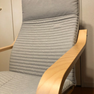 【ネット決済】【美品】IKEA 肘掛け椅子 POANG ポエング...