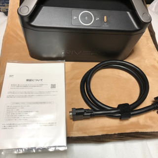 【ほぼ新品】ECOFLOW RIVER600 pro エクストラバッテリー ポータブル電源