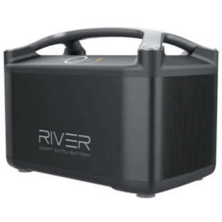 【ほぼ新品】ECOFLOW RIVER600 pro エクストラバッテリー ポータブル電源