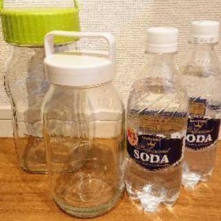 【譲渡決定】1.5L瓶とサントリー強ソーダ水