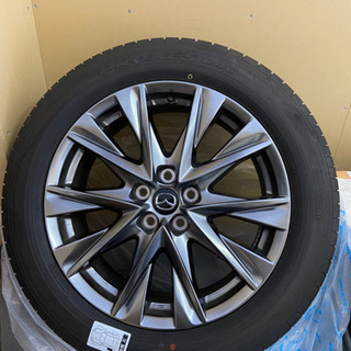 mukai　MAZDA CX-8 純正高輝度19インチホイール4本 程度良好】マツダ CX-8 Lパッケージ 純正 19in 7J +45 PCD114.3