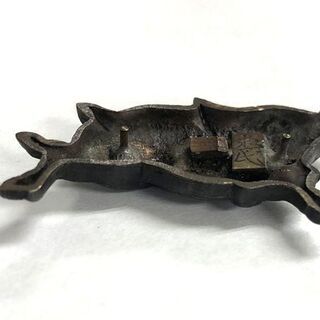  当時物 目貫 刀 猪 本体のみ 武具装飾 日本刀 装飾 刀装具 時代不明 ☆ PayPay(ペイペイ)決済可能 ☆ 札幌市 白石区 東札幌 ☆ アウトレットモノハウス