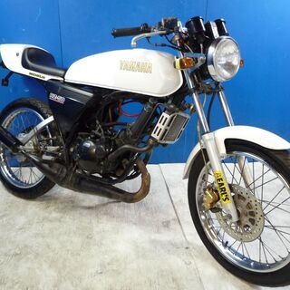 YAMAHA RZ50-2 白 お値引きキャンペーン 期間限定 諸経費０円 始動確認済み 自賠責加入で乗れます 即納車有り 激安 横浜 都筑 P-Yard