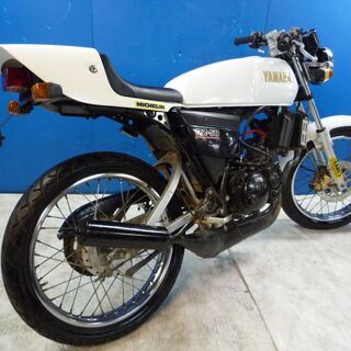 YAMAHA RZ50-2 白 お値引きキャンペーン 期間限定 諸経費０円 始動確認済み 自賠責加入で乗れます 即納車有り 激安 横浜 都筑 P-Yard