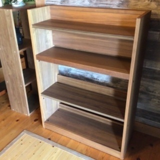 カリモク家具　棚　シェルフ　美品