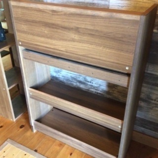 カリモク家具　棚　シェルフ　美品