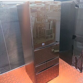 ID 972105 東芝 555L 2014年製 GR-H560FV(ZM) キズ有