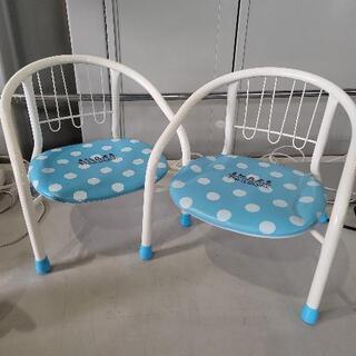 【ネット決済】0615007 幼児用パイプ椅子 2つ