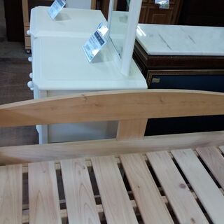 【愛品倶楽部柏店】　家具の里　国産ひのき　親子ベッド　　【店舗同時販売中】