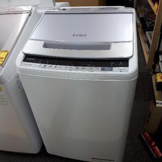 洗濯機 7.0kg 2019年製 日立 BW-V70C ビートウォッシュ BEATWASH 白 全 