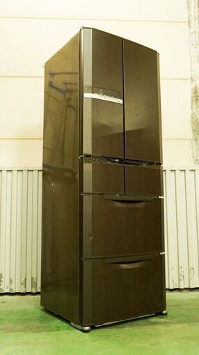 0614 【商談中】【取引中】MITSUBISHI 三菱 6ドア冷蔵庫 MR-E45R-PW1 445L 2010年製