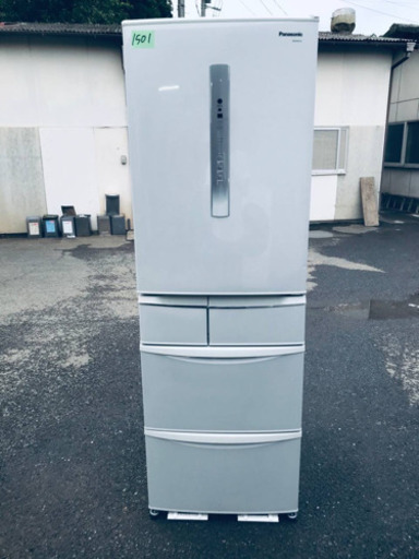 ‼️426L‼️1501番 Panasonic✨ノンフロン冷凍冷蔵庫✨NR-E435T-H‼️