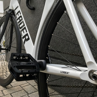 新車　リーダーバイク735tr ホワイト　L