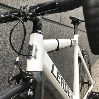 新車　リーダーバイク735tr ホワイト　L