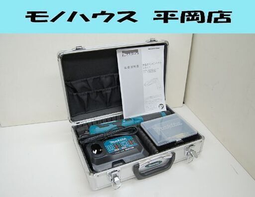 中古美品 makita 充電式ペンインパクトドライバ TD022DSHX 青/ブルー 専用ケース付き 正転・逆転確認済み マキタ 電動工具 札幌市 清田区 平岡