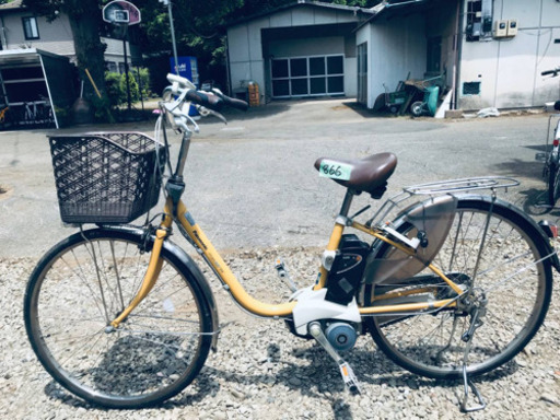 ③866番  電動自転車✨ Panasonic ビビ END63‼️