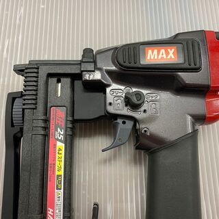 中古 MAX マックス 25mm 高圧エアネイラ HA-25/10J エアータッカー 釘打機 未使用】MAX マックス HA-25/4J 25mm 高圧タッカ 釘打機 エアネイラ