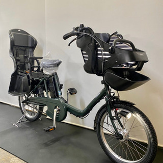 ハットスタンドアンティーク-関東全域送料無料　保証付き　パナソニック　ギュットミニDX 20インチ 3人乗り 8.9ah 電動自転車