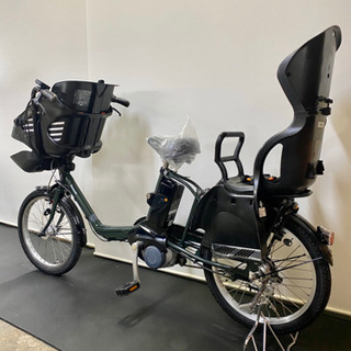 ハットスタンドアンティーク-関東全域送料無料　保証付き　パナソニック　ギュットミニDX 20インチ 3人乗り 8.9ah 電動自転車