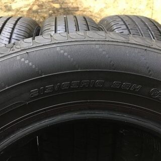 DUNLOP ENASAVE EC204 215/65R16 16インチ 夏タイヤ 4本 2020年製 バリ 