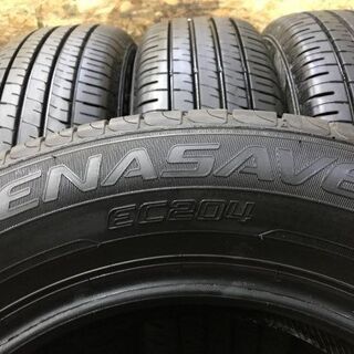 DUNLOP ENASAVE EC204 215/65R16 16インチ 夏タイヤ 4本 2020年製 バリ 