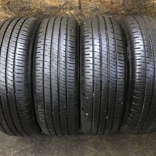 DUNLOP ENASAVE EC204 215/65R16 16インチ 夏タイヤ 4本 2019年製 バリ溝